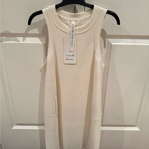 Lululemon Ivory Sleeveless Top